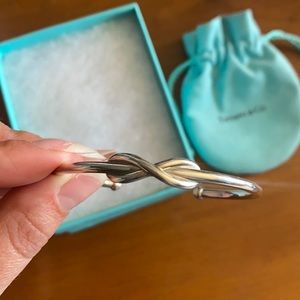Original Tiffany’s Sterling Silver Infinity Cuff